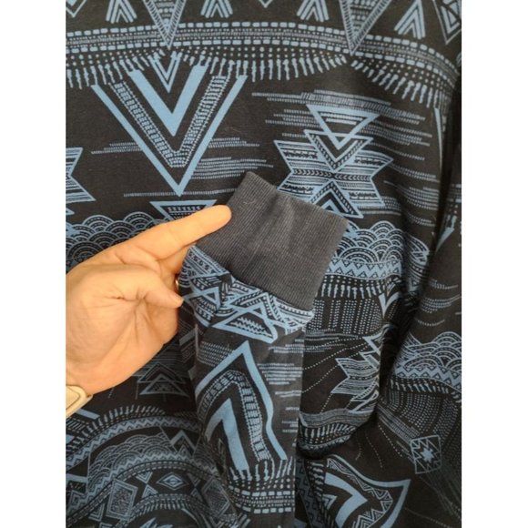 H&M Coachcella Blue Long Sleeve Sweatshirt Size XL - Picture 4 of 6